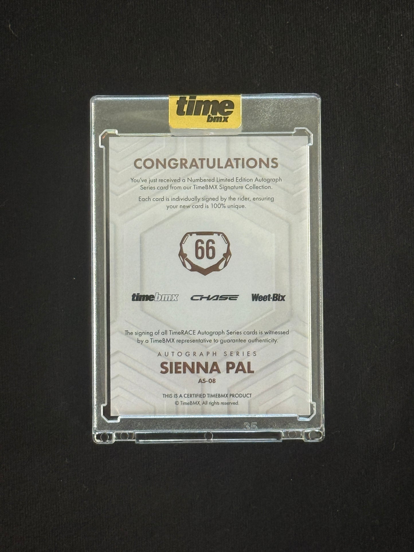 Sienna Pal - Autograph Series - 15/20