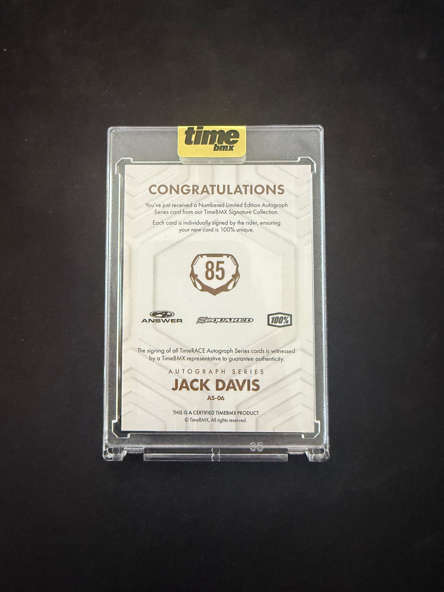 Jack Davis - Autograph Series - 13/20