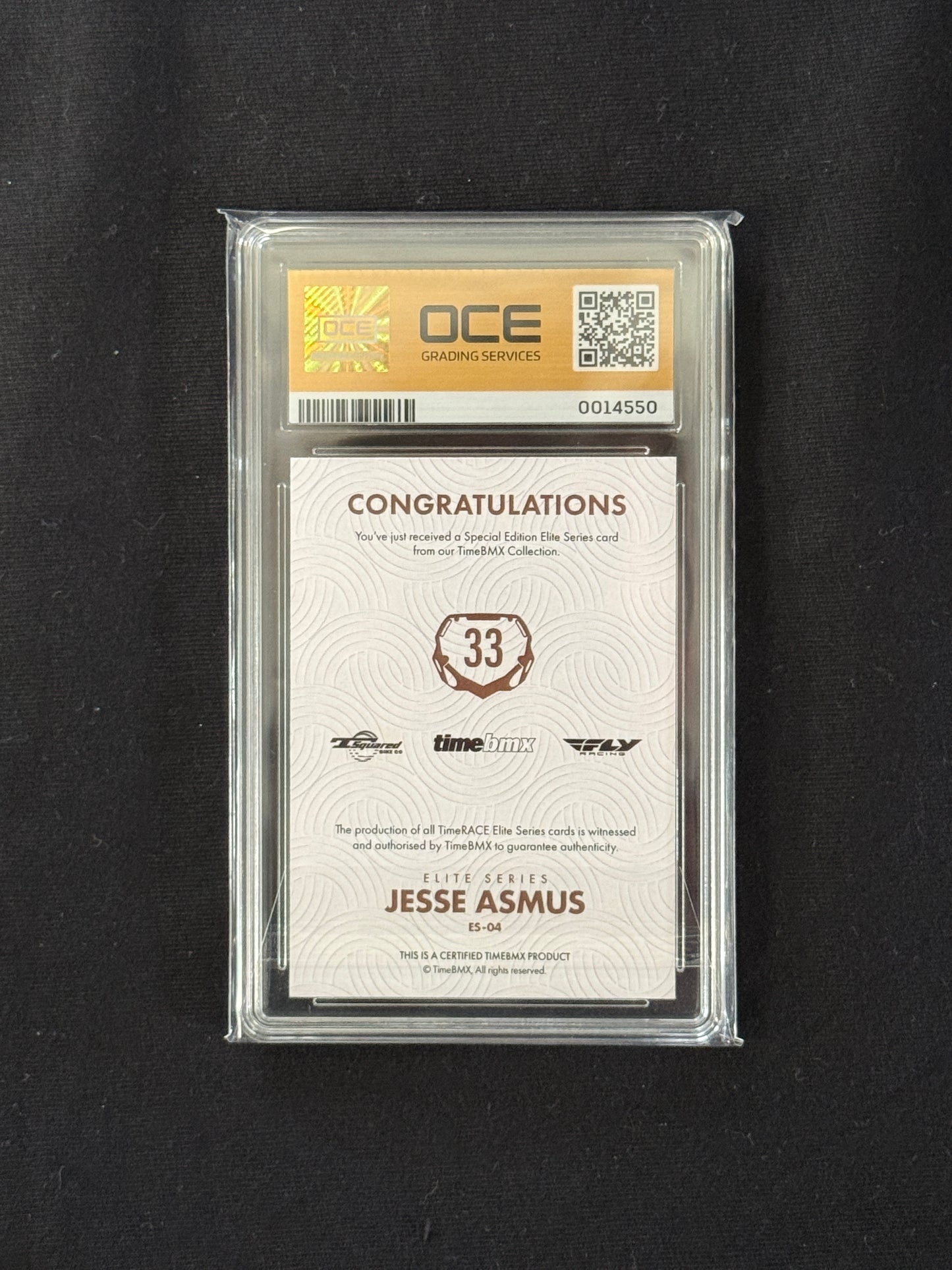 Jesse Asmus - Elite Series - OCE GEM MINT 9.5