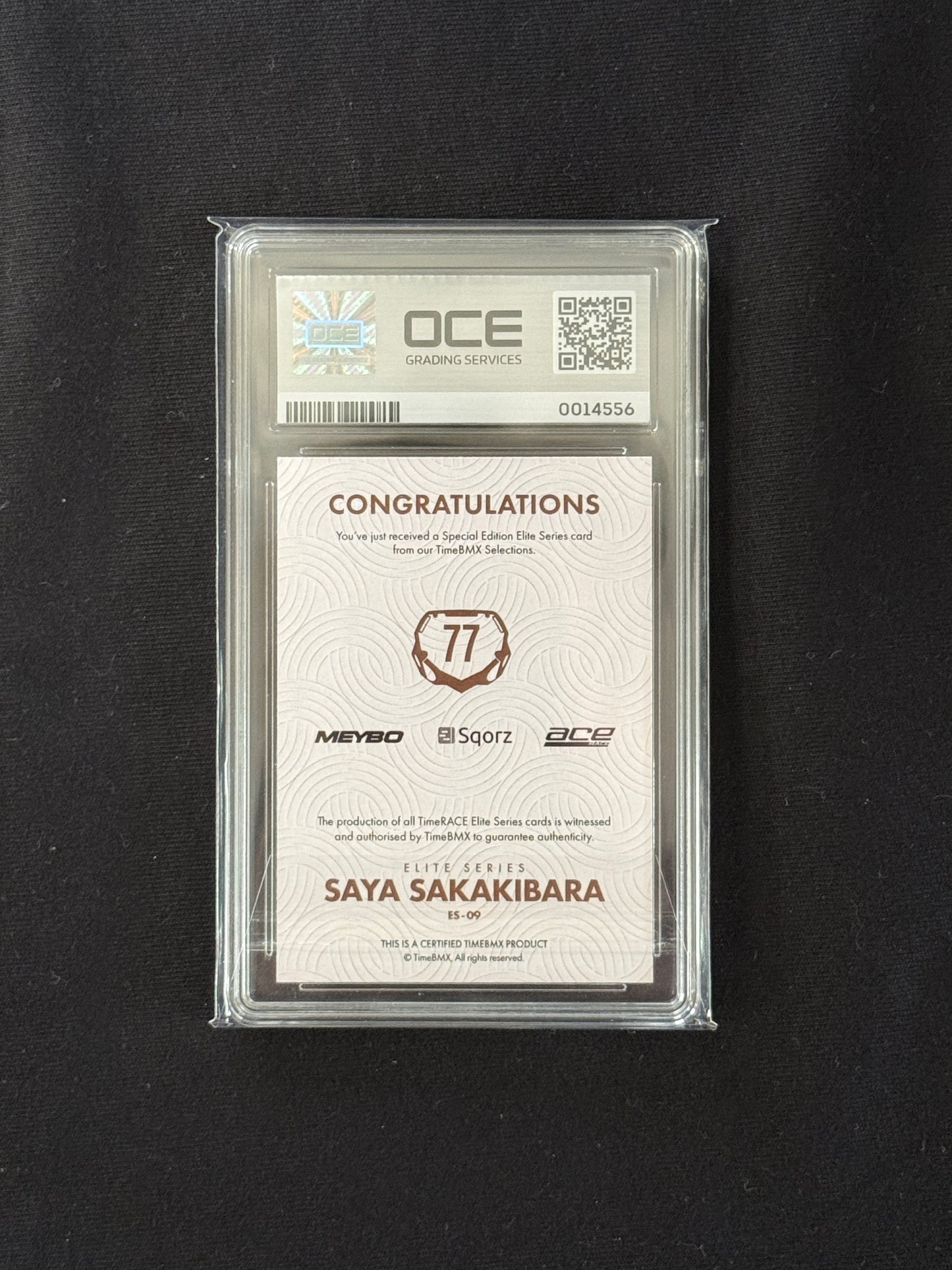 Saya Sakakibara - Elite Series - OCE MINT 9