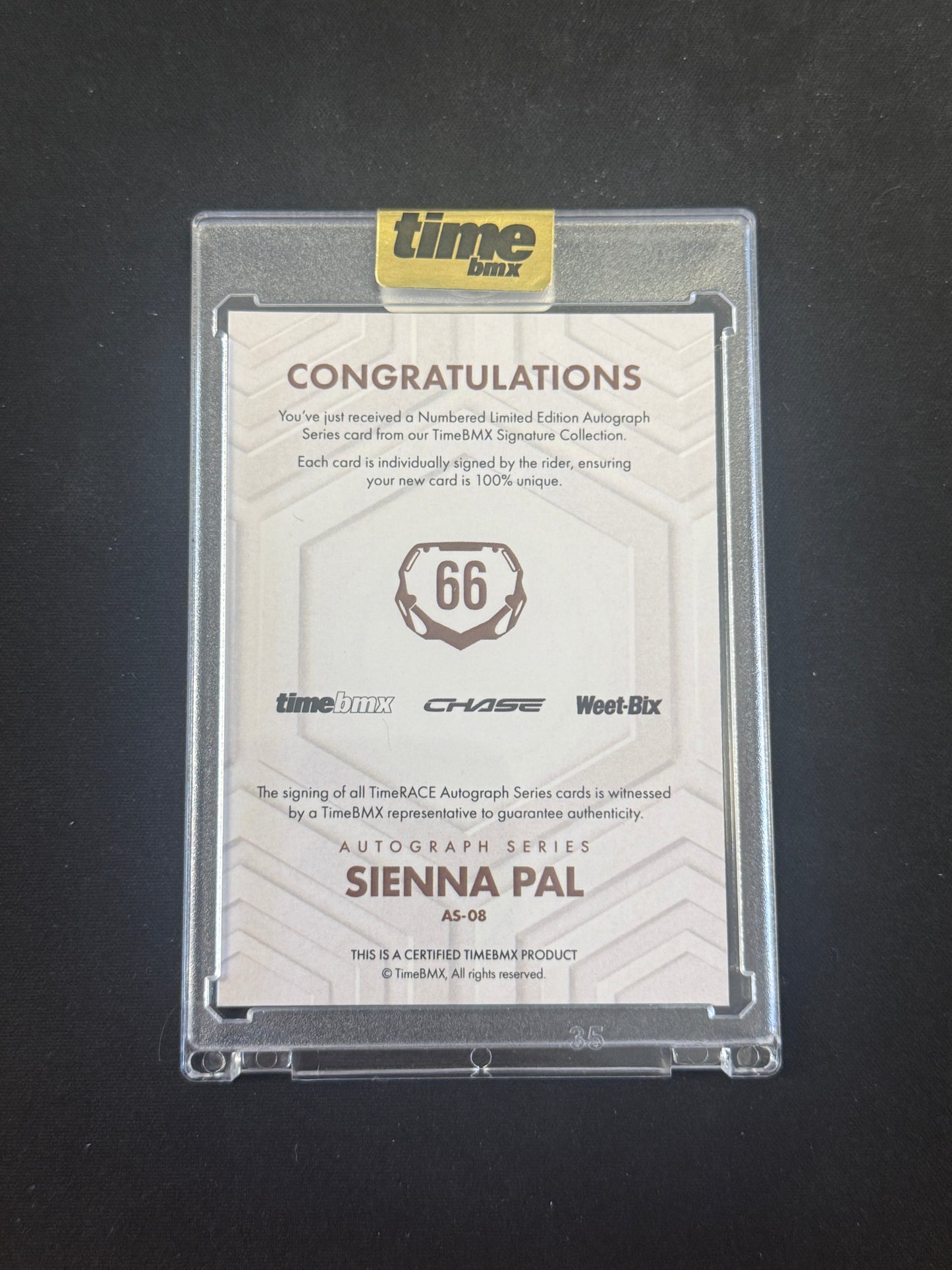 Sienna Pal - Autograph Series - 14/20