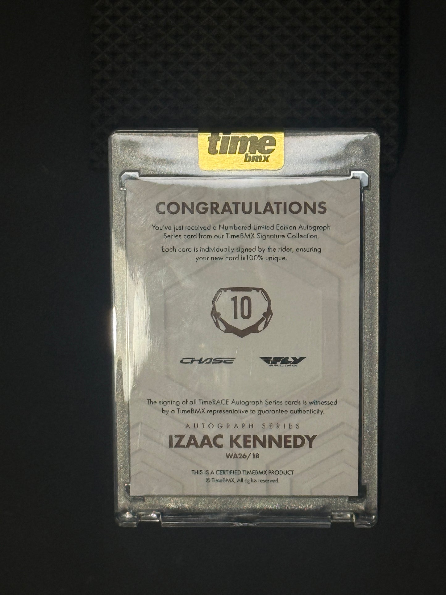 Izaac Kennedy - Autograph Series - 20/20