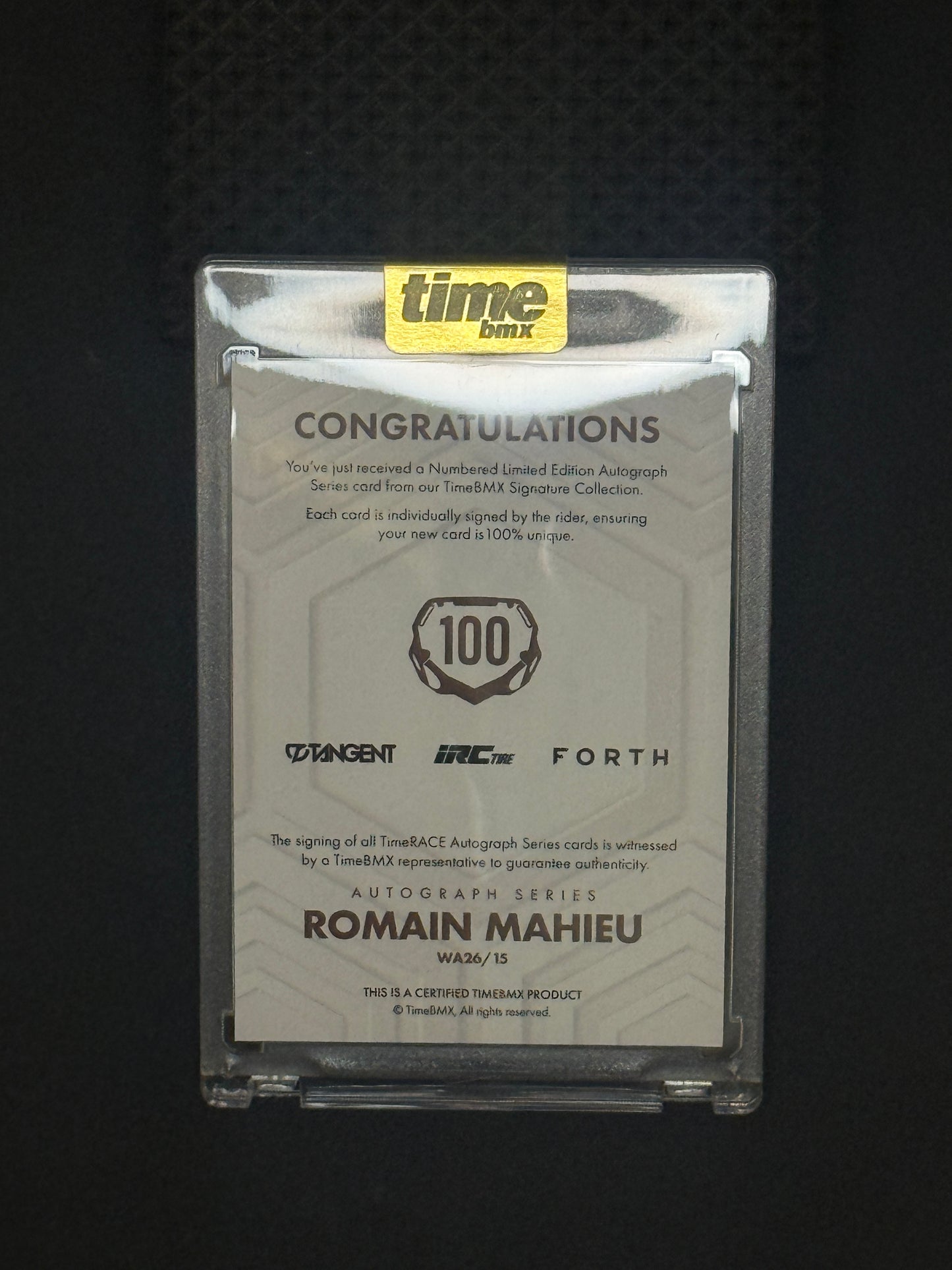Romain Mahieu - Autograph Series - 14/20
