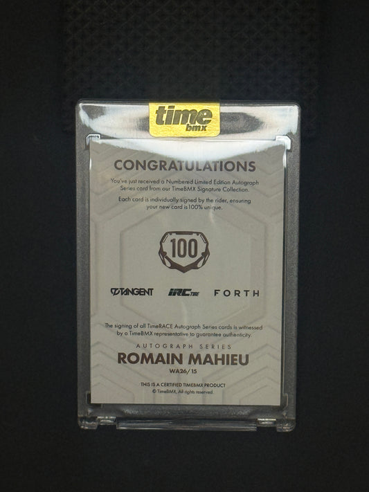 Romain Mahieu - Autograph Series - 14/20