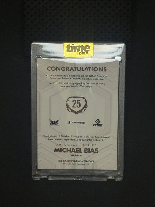 Michael Bias - Autograph Series - 16/20