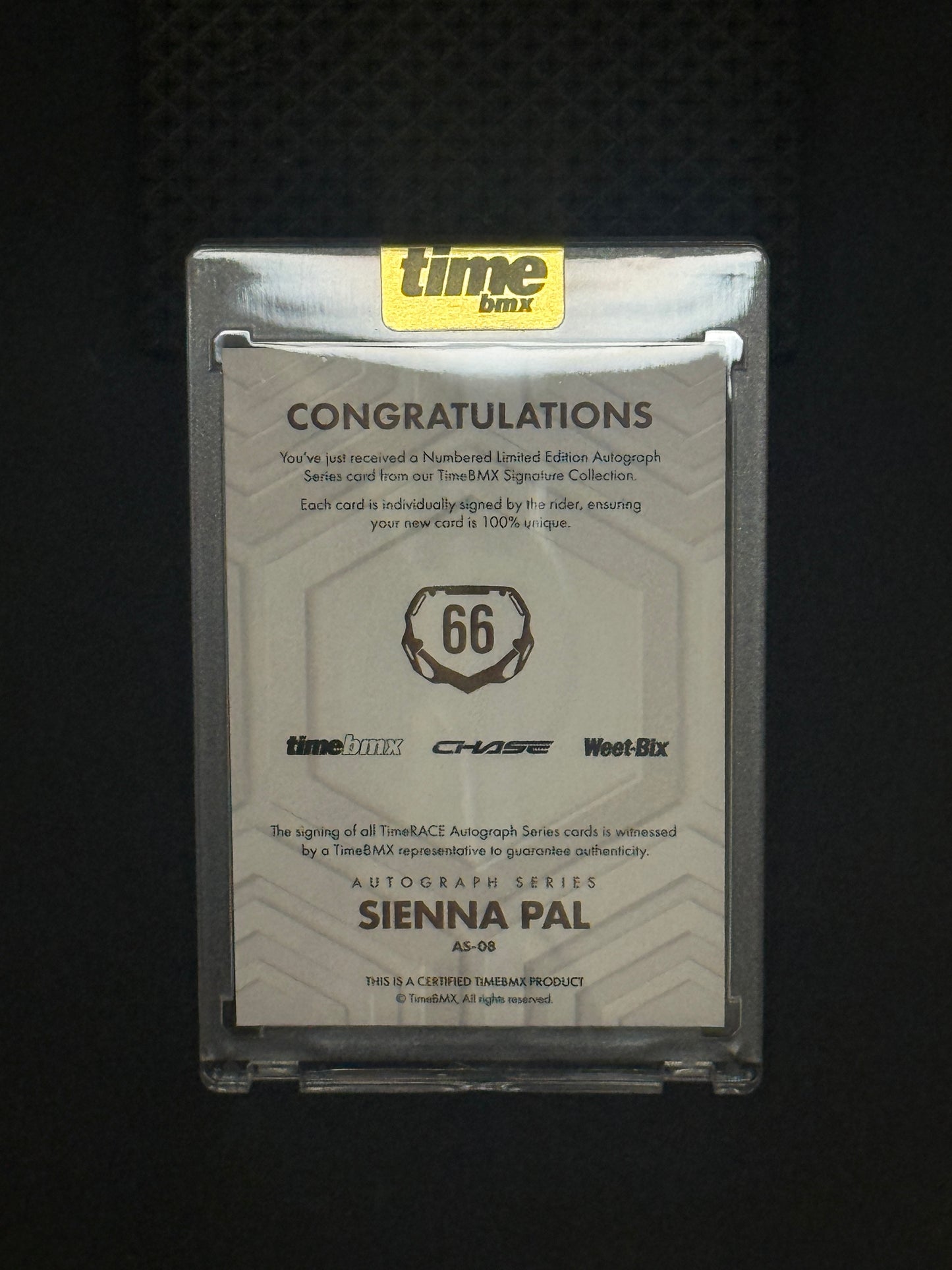 Sienna Pal - Autograph Series - 10/20