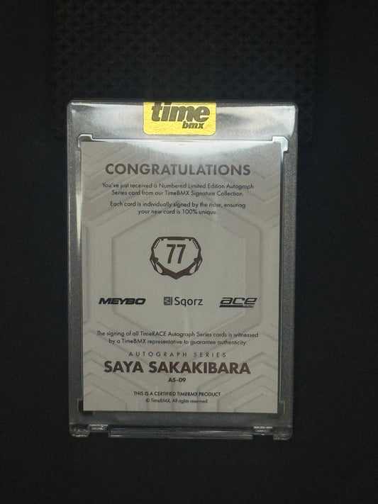 Saya Sakakibara - Autograph Series - 10/20