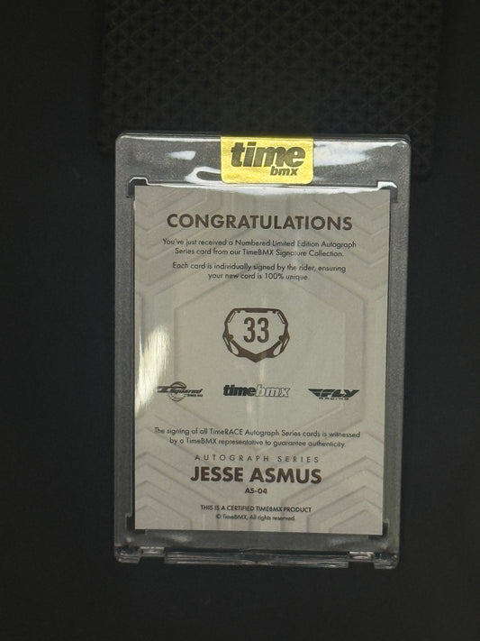 Jesse Asmus - Autograph Series - 10/20