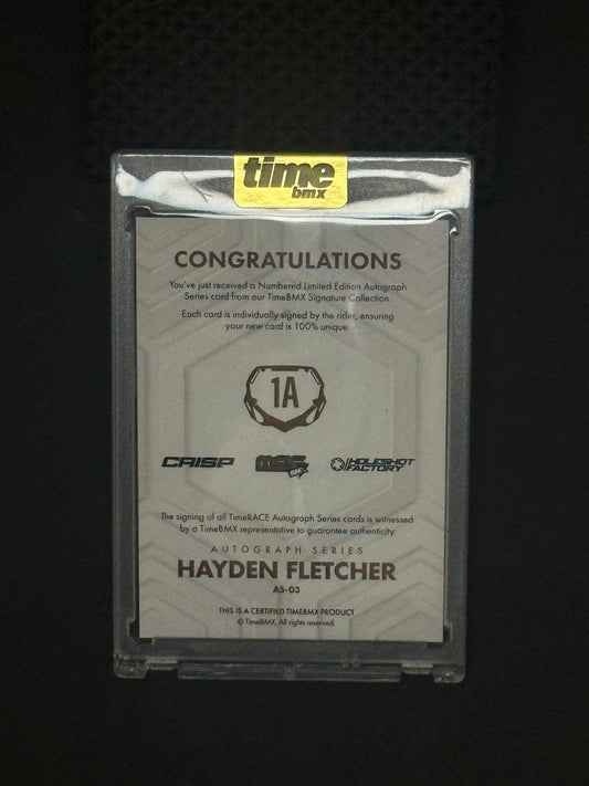 Hayden Fletcher - Autograph Series - 14/20