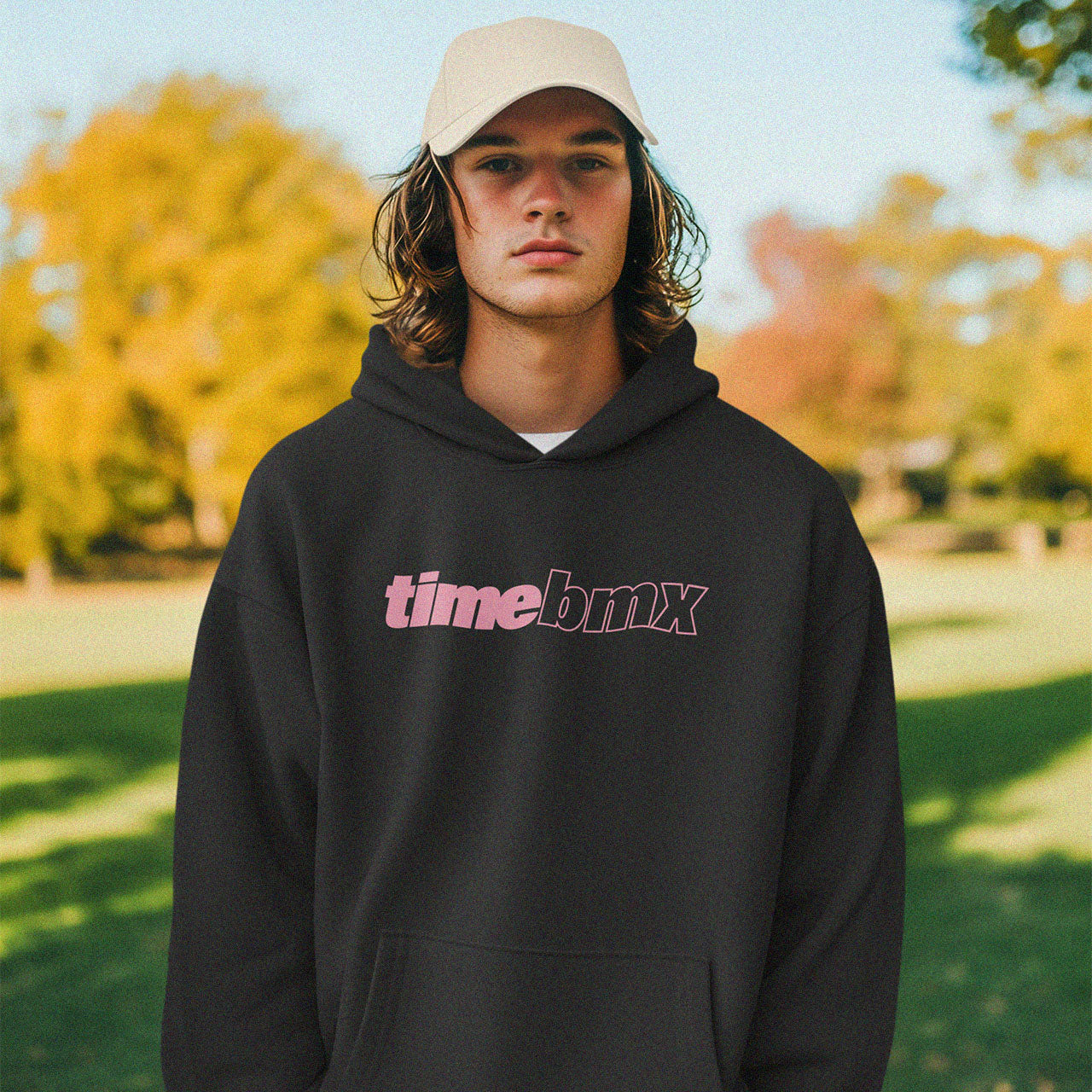 Mens - Ltd Solid Line Faded Hoodie