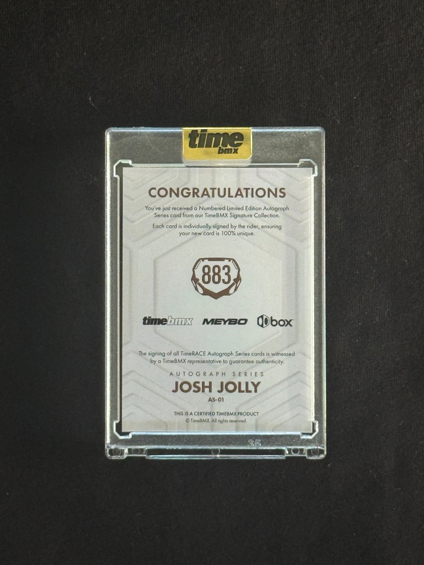 Josh Jolly - Autograph Series - 11/20