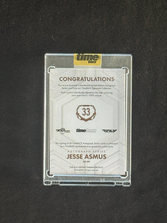 Jesse Asmus - Autograph Series - 17/20