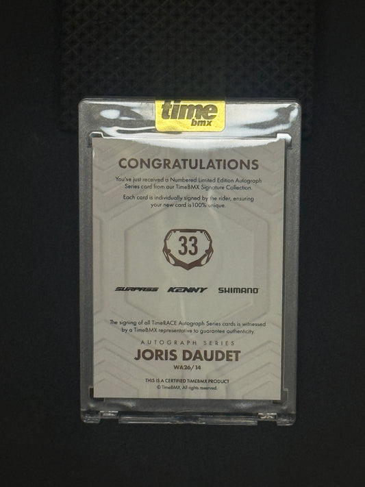 Joris Daudet - Autograph Series - 13/20