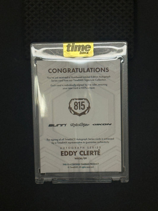 Eddy Clerté - Autograph Series - 15/20